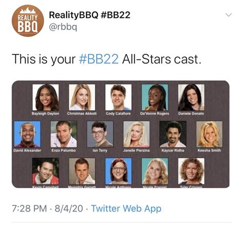 Big Brother 22: All Stars - CBS | CBS All Access | Showtime - SON ...