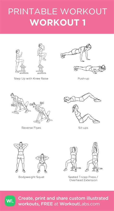 Workout 1 My Visual Workout Created At • Click Through