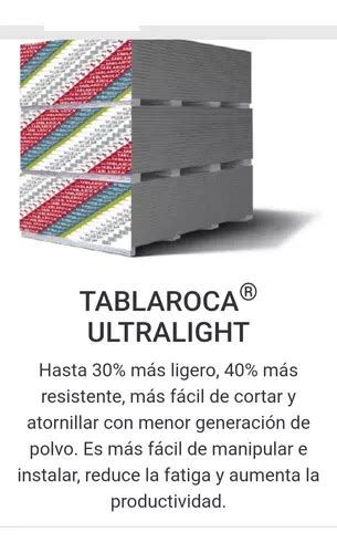 Tabla Roca Ultra Light Usg Cuotas Sin Inter S