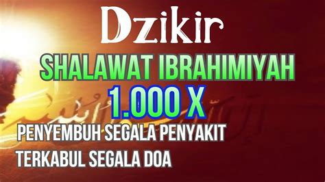 Lirik Sholawat Penyembuh Segala Penyakit