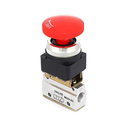 Walfront Mov G Pneumatic Mechanical Valve Push Button Switch