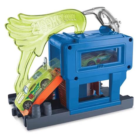 Pista Hot Wheels City Posto De Gasolina Mattel Em Promo O Na Americanas