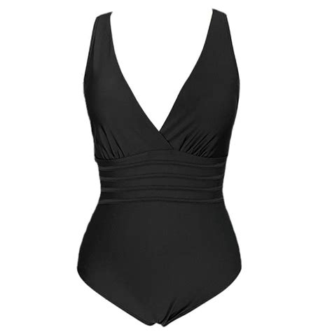 Women Wide Straps Bikinis Sexy One-piece Swimsuit Push Up Swimwear