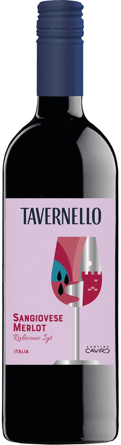 Sangiovese Merlot Tavernello N1 Wine In Italy