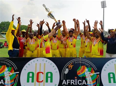 The rollercoaster journey as Uganda defended the ACA T20 Africa Cup ...