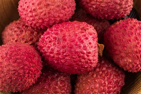 Fresh Lychee Background Fresh Lychee Texture Stock Image Image Of