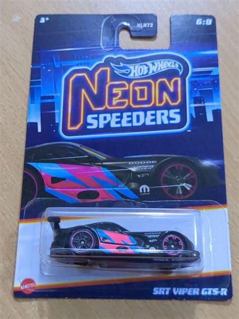 Hot Wheels Neon Speeders Srt Viper Car Lazada Ph