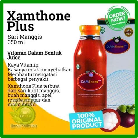 Jual Juice Jus Manggis Xamthone Xamtone Xamton Plus Asli Original