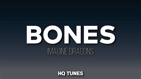 Imagine Dragons Bones Audio Lyric Video Got This Feeling In My