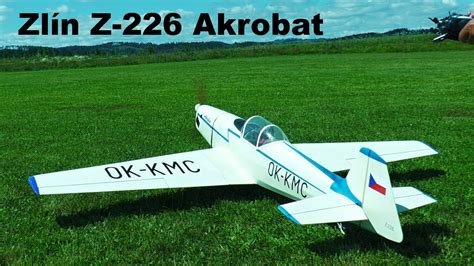 Zlin Z Akrobat Giant Scale Rc Airplane K Letovice Youtube