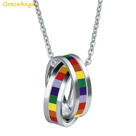 Buy Graceangie 1pc Lgbt Rainbow Gay Lesbian Pride