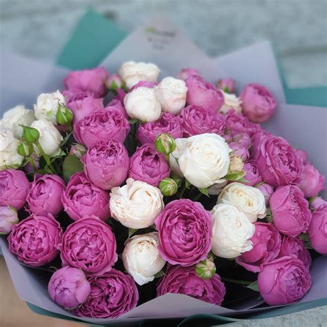 Пионовидные розы букет (49 фото)