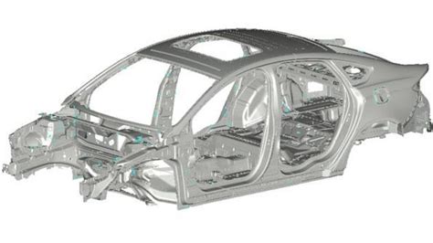 2013 Ford Fusion Body Structure Hydroformed Boron Extrication