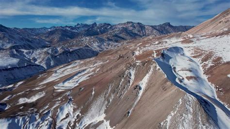 Andes Mountain Range Time Lapse Santiago, Chile Stock Footage - Video ...