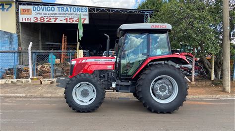 Trator Massey Ferguson Cabinado X Ano Novo A Venda R