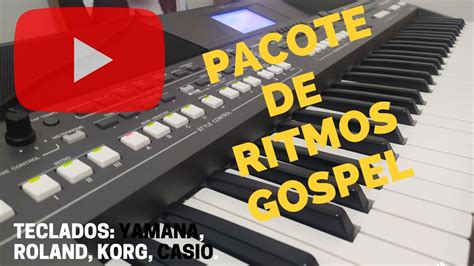 RITMOS GOSPEL PARA TECLADO MEDLEY SOBREVIVI DEIXA EU TE USAR