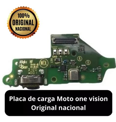 Placa De Carga Moto One Vision Xt1970 Original Parcelamento Sem Juros