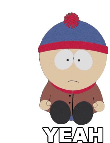 Yeah Stan Marsh Sticker Yeah Stan Marsh South Park Discover Share