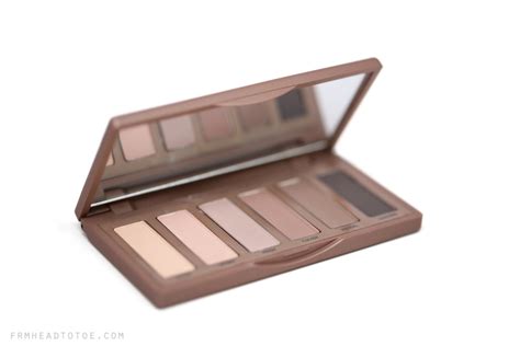 REVIEW SWATCHES Urban Decay Naked BASICS Palette From Head To Toe 7475