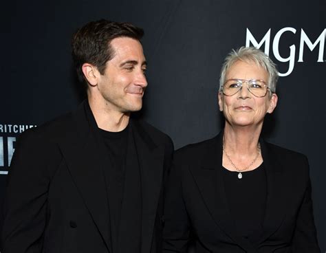 Jamie Lee Curtis Plants Proud Kiss On Godson Jake Gyllenhaal’s Cheek At New Movie Premiere Tori