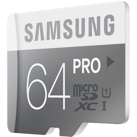 64 GB Samsung Pro microSDXC UHS-I Retail inkl. Adapter - MicroSD Karten ...
