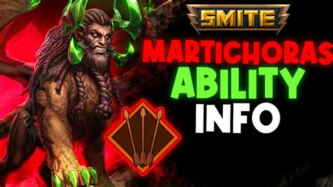 Manticore Brings Back ADVENTURE Mechanic SMITE Martichoras Ability