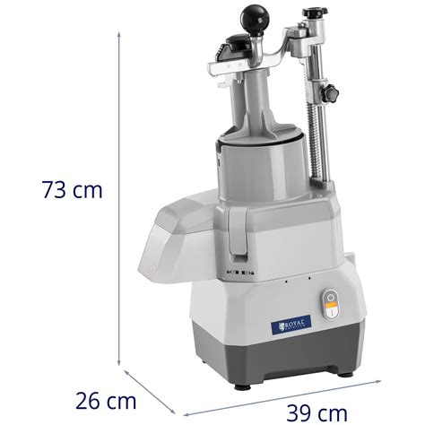 Cortadora de hortalizas 735 W 4 discos de corte Ø 174 mm Royal