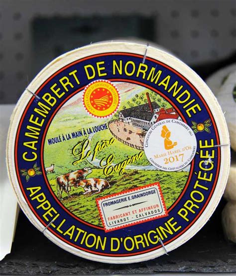 Camembert De Normandie Le Père Eugène Le Potager Coudoux