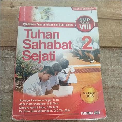 Jual Buku Pendidikan Agama Kristen Dan Budi Pekerti Tuhan Sahabat