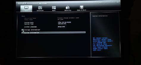 Msi Bravo 15 After Update Bios The Serial And Product Name Missing