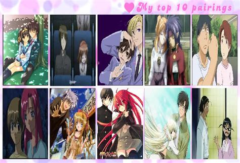 My Top Ten Anime Couples By Afrootaku917 On Deviantart