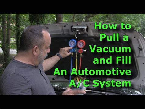how to charge your car air conditioner