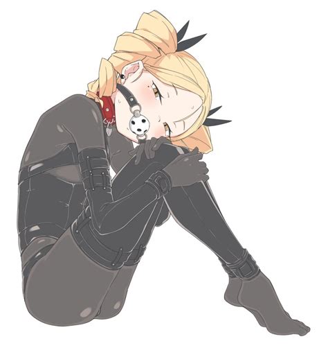 Zettai Yarumoni Original Absurdres Commentary Request Highres 1girl Black Bodysuit Blonde
