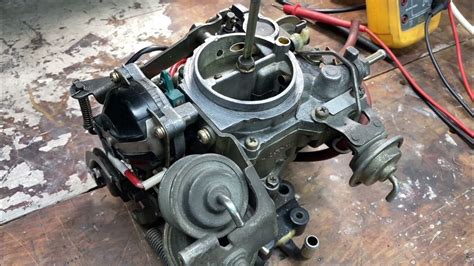 toyota  carburettor disassembly  adjustment cleaning  youtube