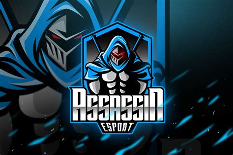 Assassin Mascot And Logo Esport Mascot Game Logo Design Mascot Design