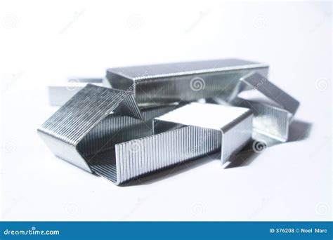 Staple Stock Photo Image Of Hold Steel Hang Clip Paper 376208