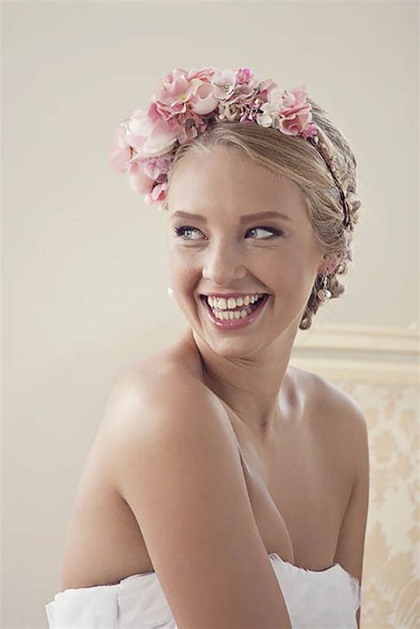 40 Ways To Wear Wedding Flower Crowns Hair Accessories