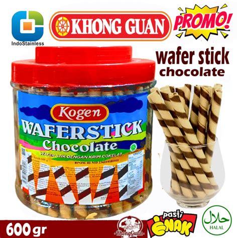 Jual KOGEN WAFER STICK ASTOR KHONG GUAN CHOCOLATE COKELAT TOPLES 600GR