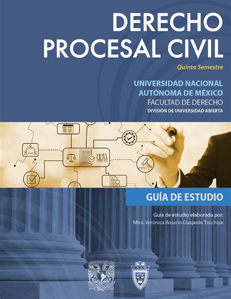 Guia Derecho Procesal Civil Gu A De Estudio Para La Asignatura