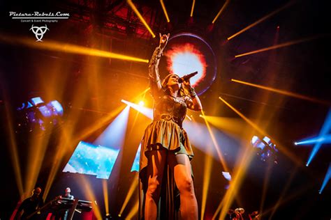 Evanescence Within Temptation Worlds Collide Tour Mit Gigantischer