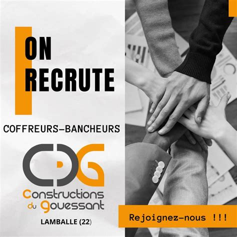 Recrute Coffreur Bancheur Constructions Du Gouessant