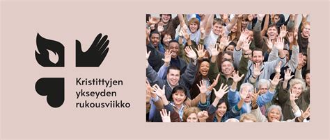 Kristittyjen Yhteyden Rukousviikko Logo Hiekanv Risell Pohjalla Kuva