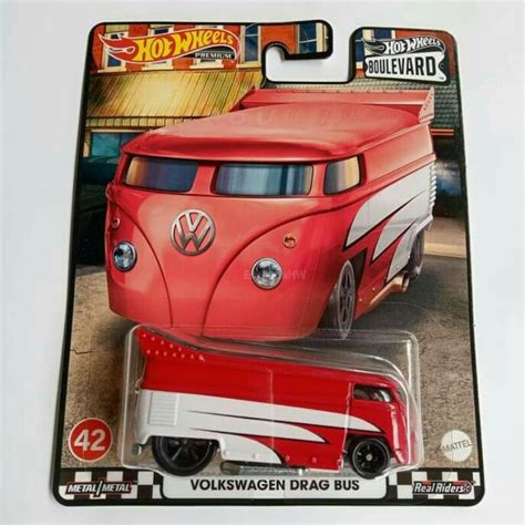 Hotwheels Premium Boulevard J Volkswagen Drag Bus Shopee México