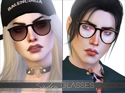 Sims 4 CC Male Glasses