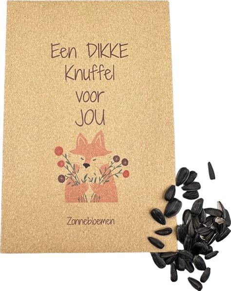 10 Stuks Een Dikke Knuffel Voor Jou Zonnebloemen Bloemenzaden Klein