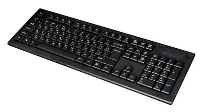 Комплект (клавиатура+мышь) A4TECH 7100N, USB, беспроводной, черный ...