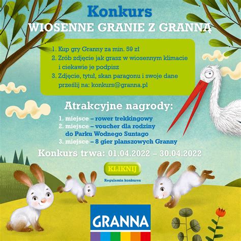 Konkurs Wiosenne granie z granną e Konkursy info