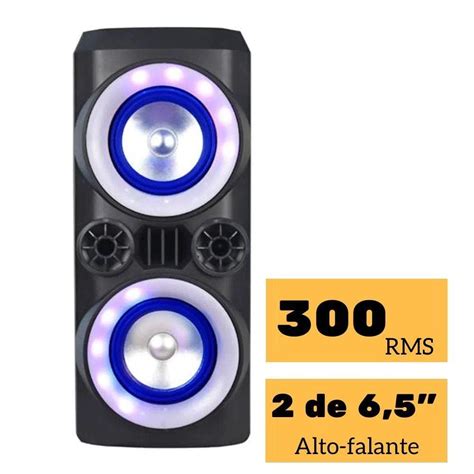 Caixa De Som Amplificada Da Multilaser 3500w Ponto