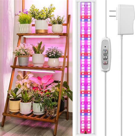 Foxgarden® Grow Light Strip Red Blue White Full Spectrum Plant Light For Indoor