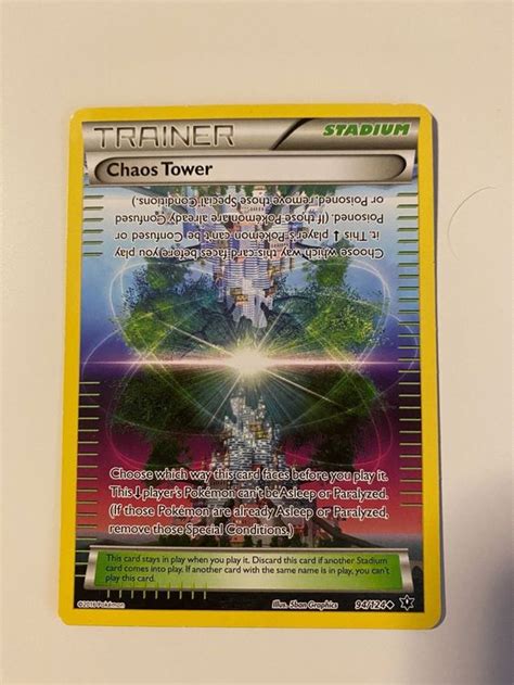 Chaos Tower Trainer Pok Mon Karte Kaufen Auf Ricardo